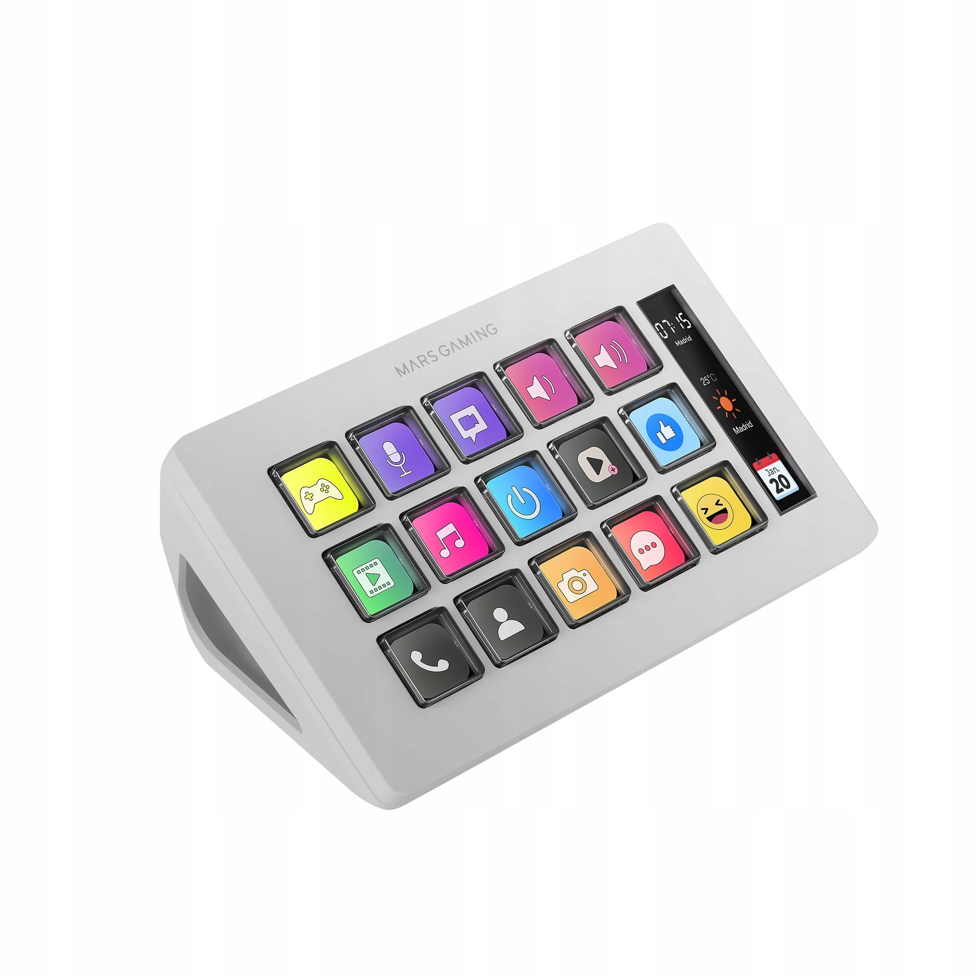Mars Gaming Marsgaming MSD-ONE, Stream Deck Slim,