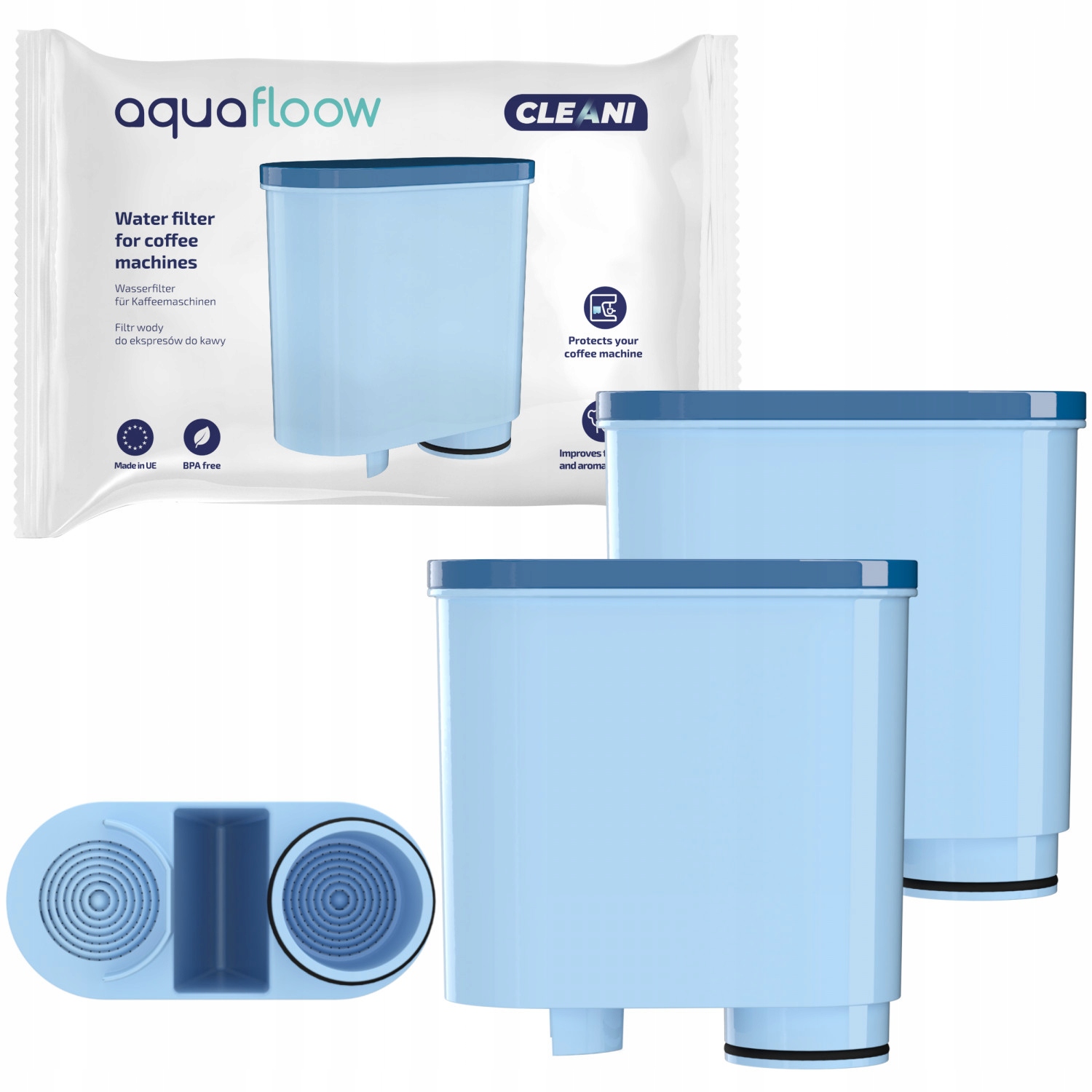 2x filtr AquaFloow do ekspresu Saeco Philips Latte GO LatteGO zamiennik