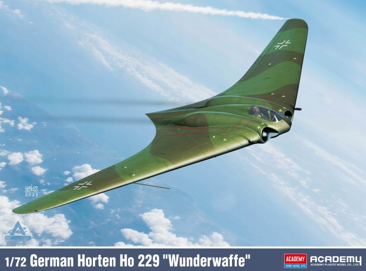 Model plastový Horten Ho 229 Wunderwaffe 1/72