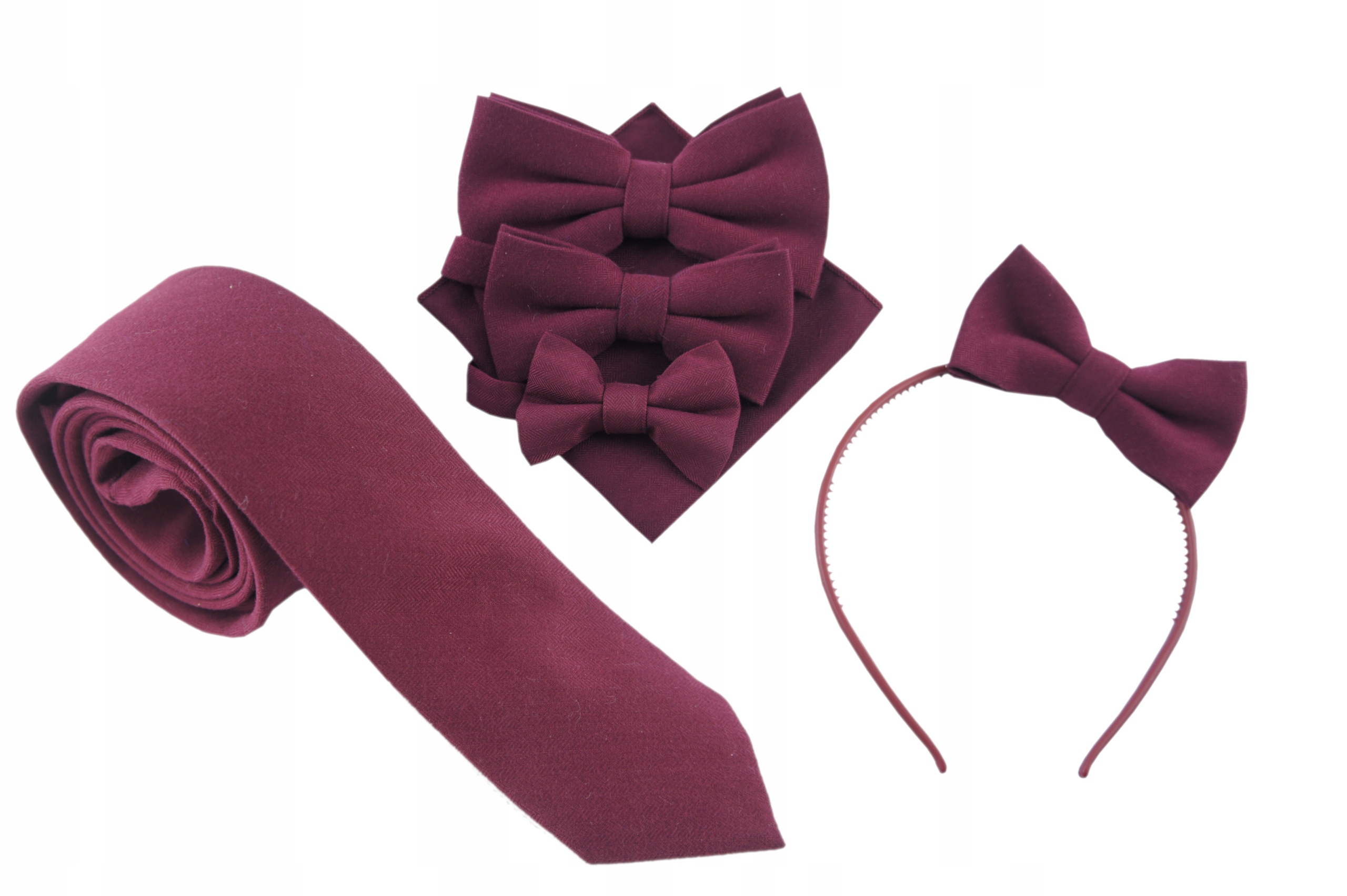 BORDOWA Poszetka MATOWA chusteczka do marynarki Marka inna