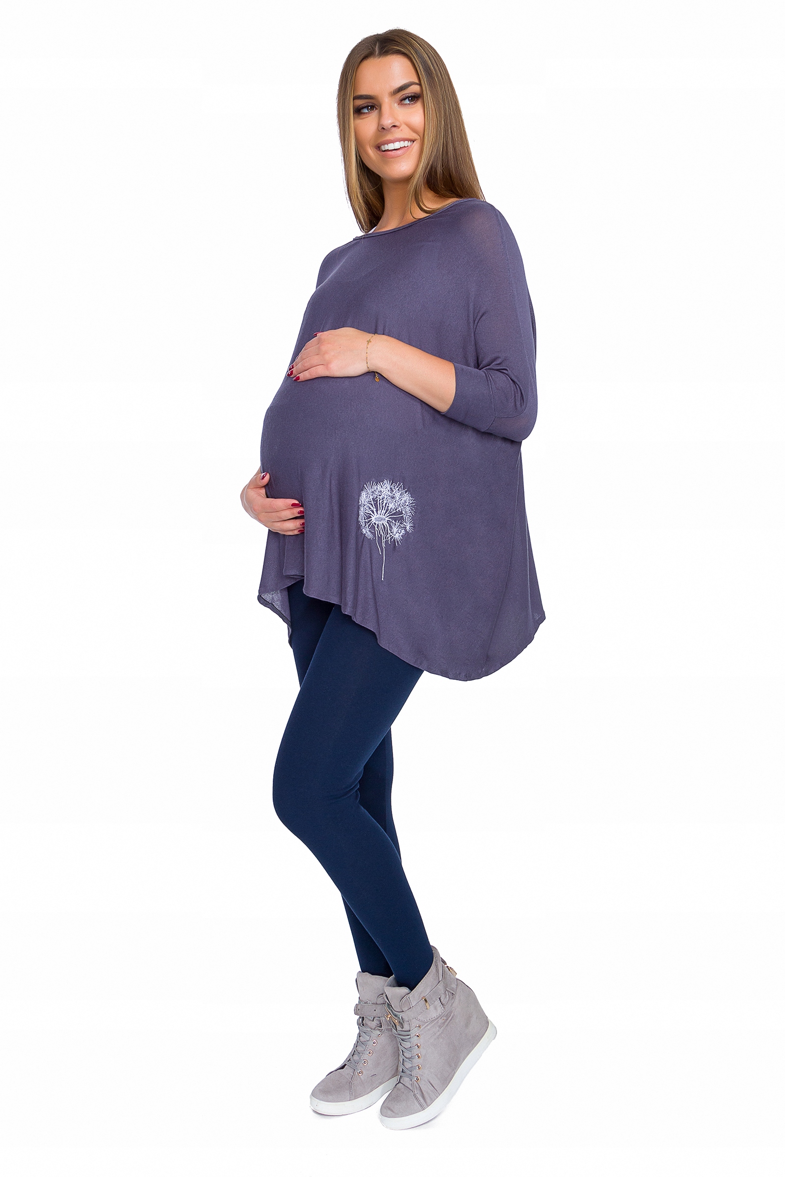 OCIEPLANE LEGGINSY CIĄŻOWE GETRY ZAPIĘTKA LSPRG S Marka MITAAMI