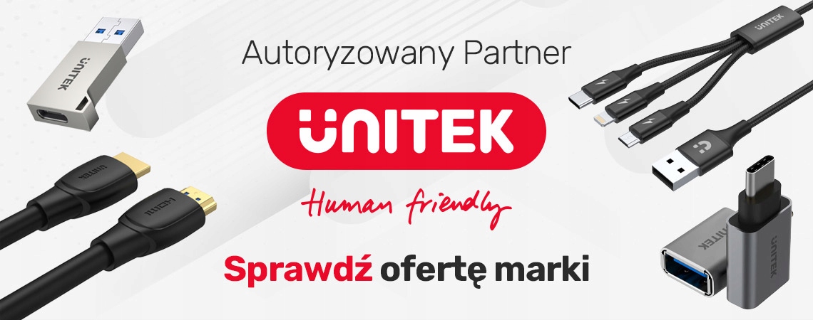 Unitek Kabel Przewód USB-C na USB-C | 1 metr | 4K 60Hz 20V/5A | C14082ABK Marka Unitek