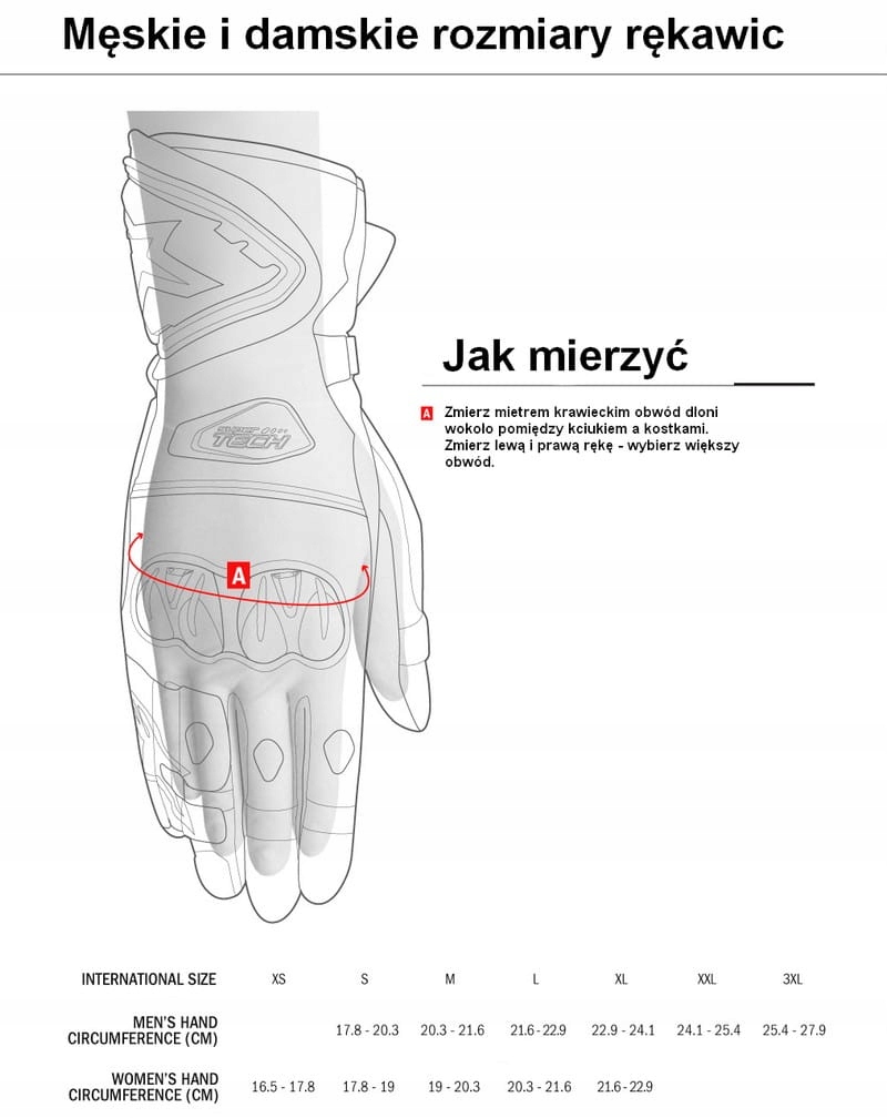 Rękawice Sportowe Alpinestars Sp-2 V3 R. L Numer katalogowy producenta 3558221-12
