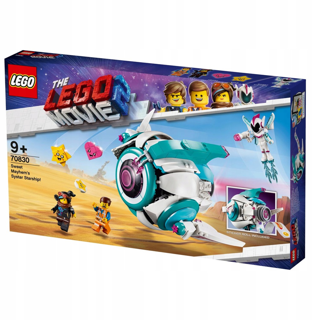 Klocki Lego Movie Gwiezdny statek Słodkiej Zadymy 70830-Zdjęcie-0