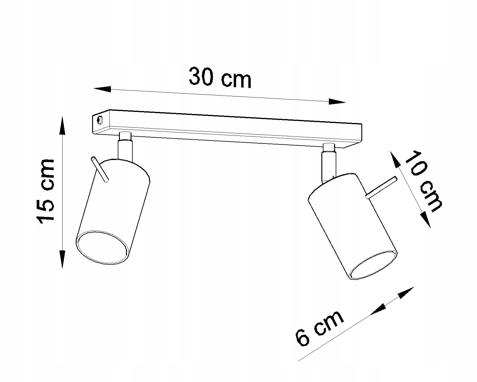 LAMPA Listwa Na Sufit PLAFON RING 2 BIAŁY LED Rodzaj plafon