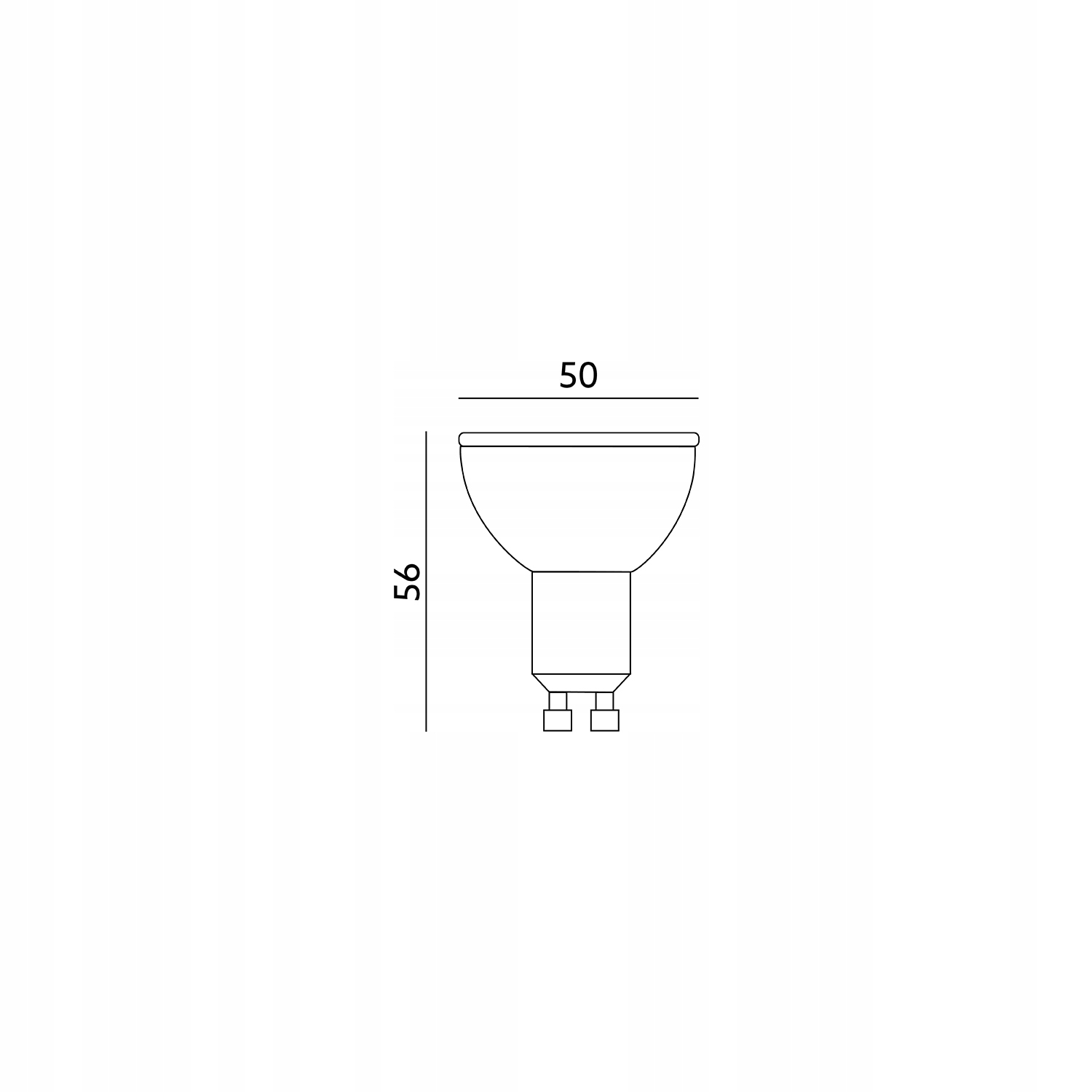 ŻARÓWKA LED GU10 HALOGEN 7W 230V NEUTRALNA 4000K Barwa światła biały neutralny