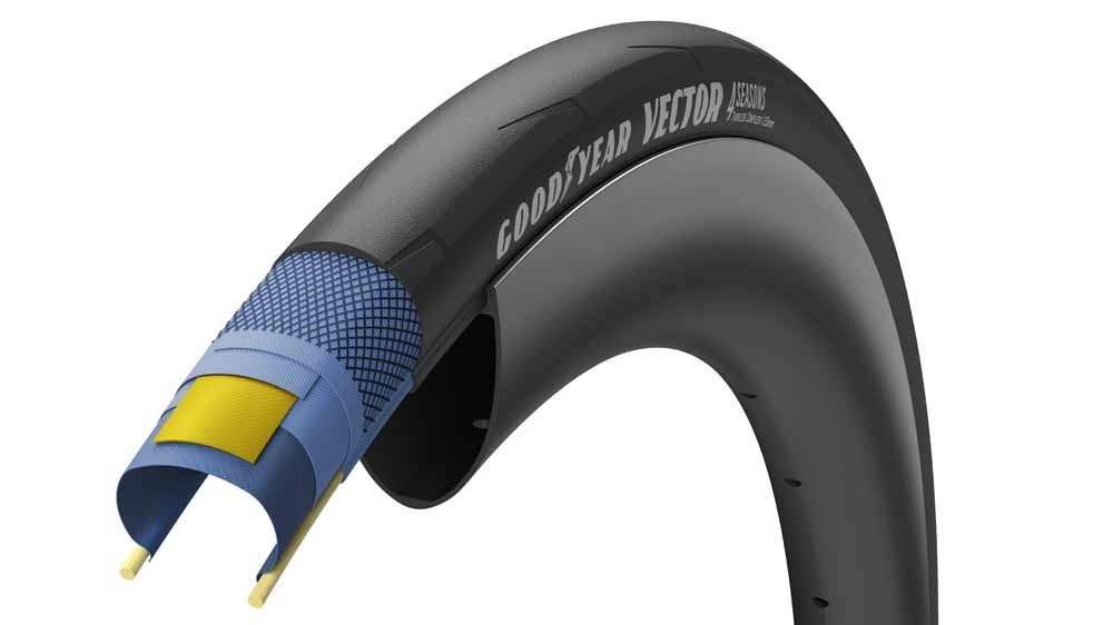 Opona Goodyear Vector 4Seasons Tubeless Complete k. Blk 700x28