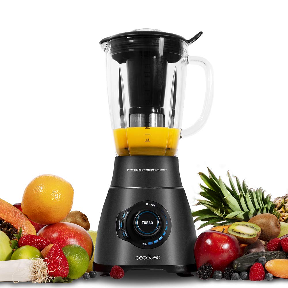 Cecotec Stojací mixér Power Black Titanium 2500MAX 2500 W 1,8 l