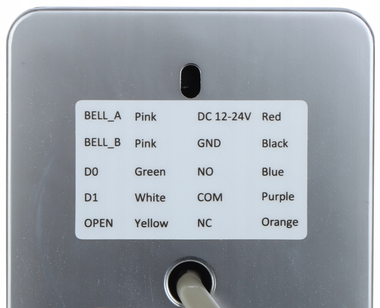 ZEWNĘTRZNY AUTONOMICZNY ZAMEK SZYFROWY CZYTNIK ZBLIŻENIOWY RFID KLAWIATURA Rodzaj domofonu Jednorodzinny Wielorodzinny