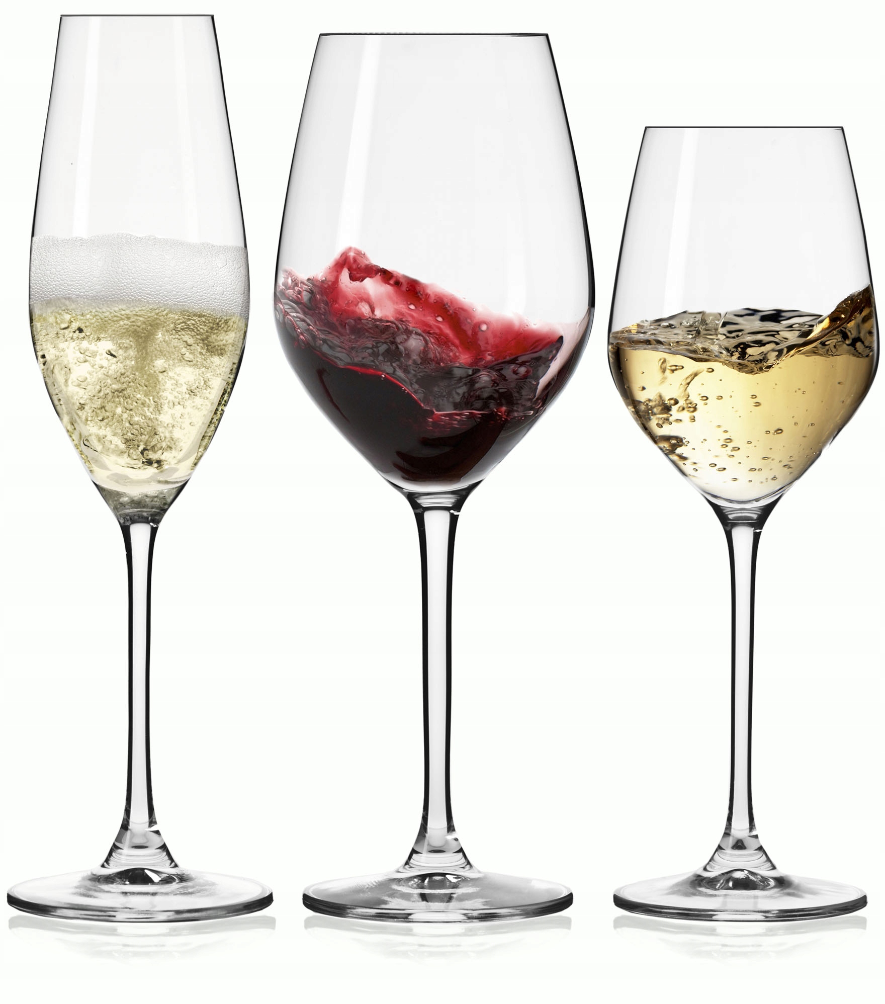 

Krosno Splendour 18 Komplet zestaw kieliszki wina