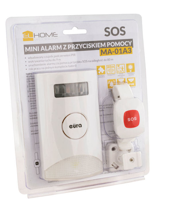 OPASKA POMOCY SOS DLA SENIORA CHOREGO PRZYWOŁANIE Kod producenta MA-01A3