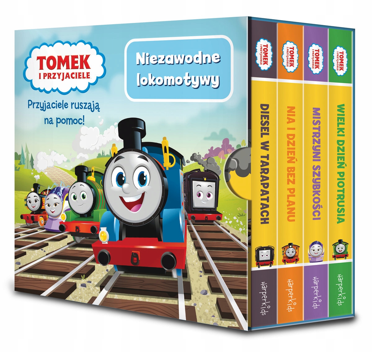 

Tomek I Przyjaciele Moja Pierwsza Biblioteczka 4w1