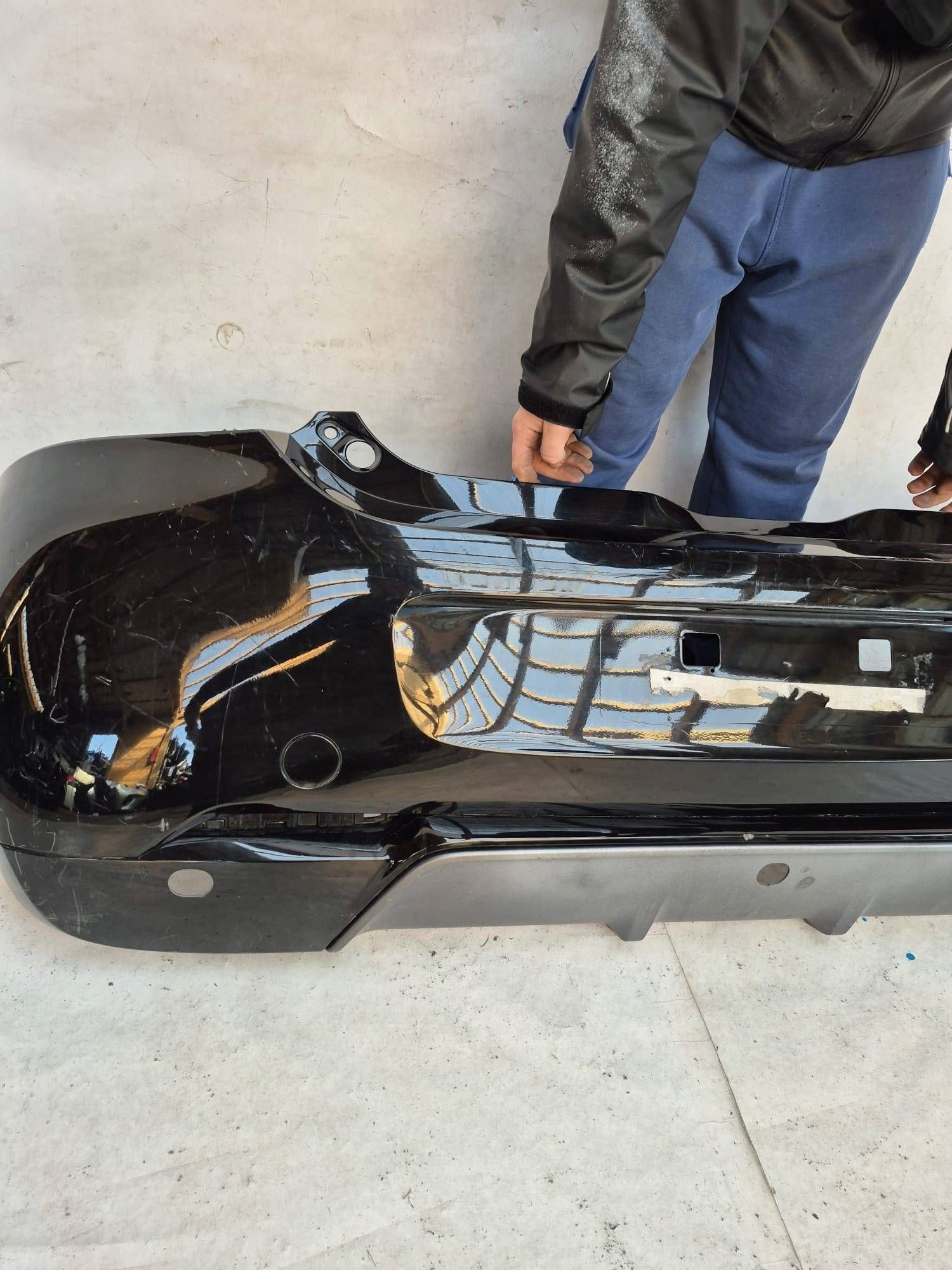 SMART FORTWO A453 BRABUS 14- bumper rear part rear A4538807301