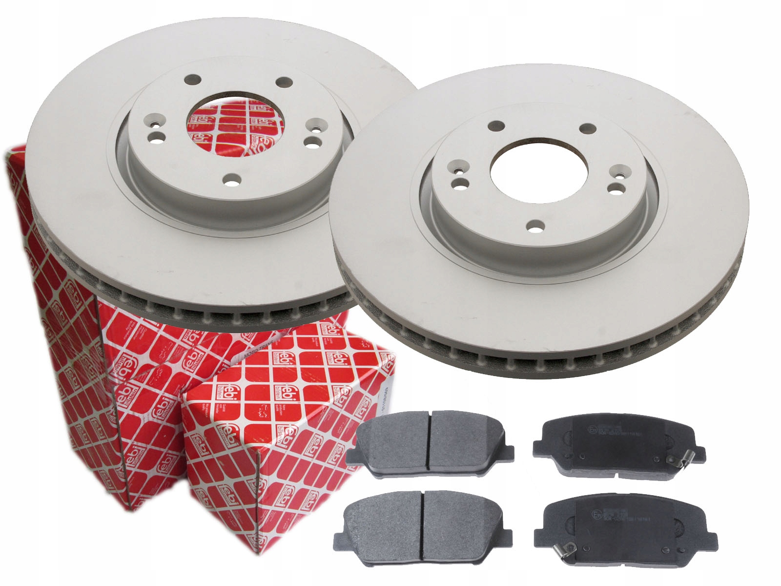 Диски колодки FEBI передние HYUNDAI I30 II 300 мм