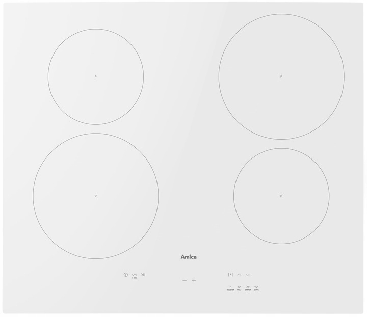 Indukční varná deska Amica PIDH6140PHTUN 3.0 7,35 kW PowerBooster Timer Hob&Go
