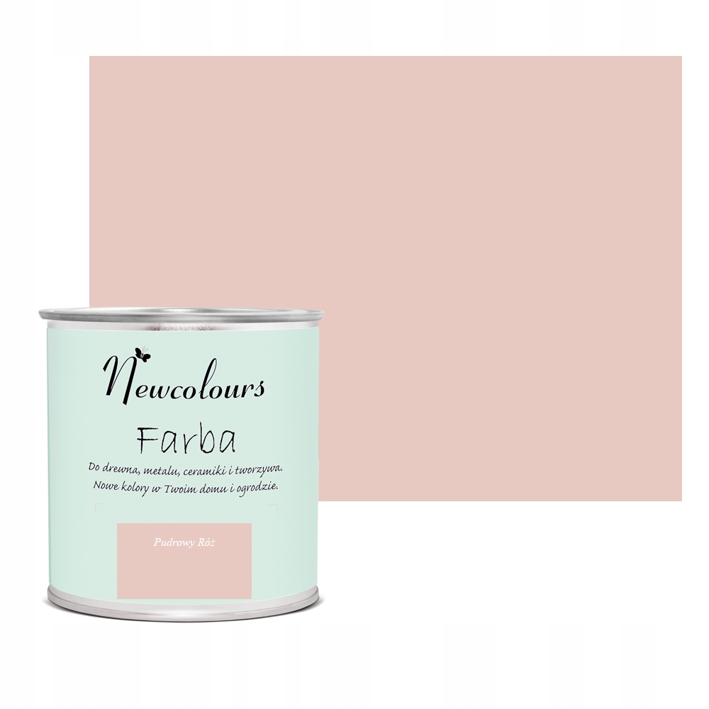 Farba do mebli Newcolours 200 ml PUDROWY RÓŻ
