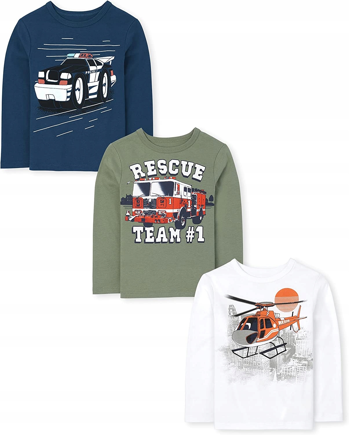 

The Children's Place 3 pak bluzek rescue 92