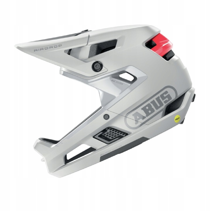 Celoplošná cyklistická přilba Abus AirDrop Mips Polar White S/m 52-58 cm