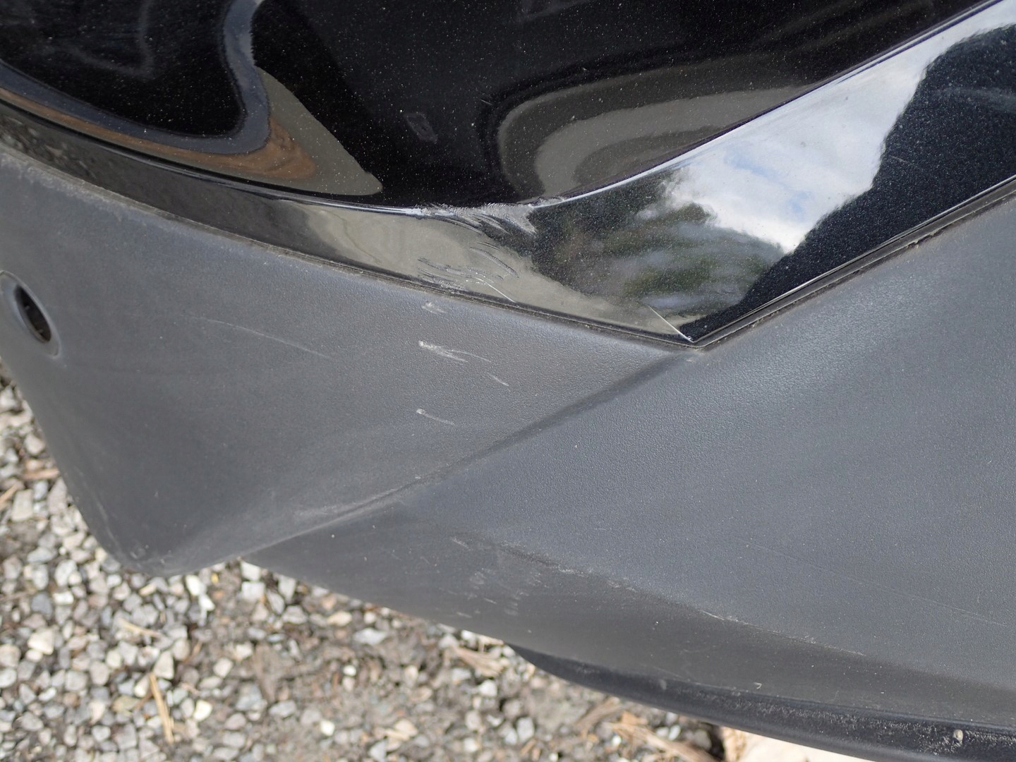 bumper rear part rear TOYOTA CHR C HR 2016