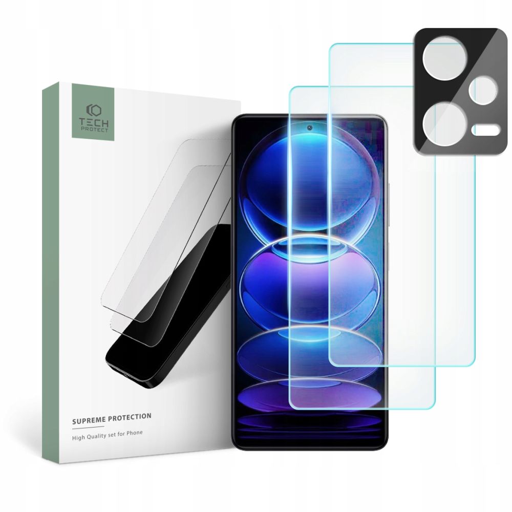 

2x szkło +1x Aparat do Redmi Note 12 Pro+ Plus 5G