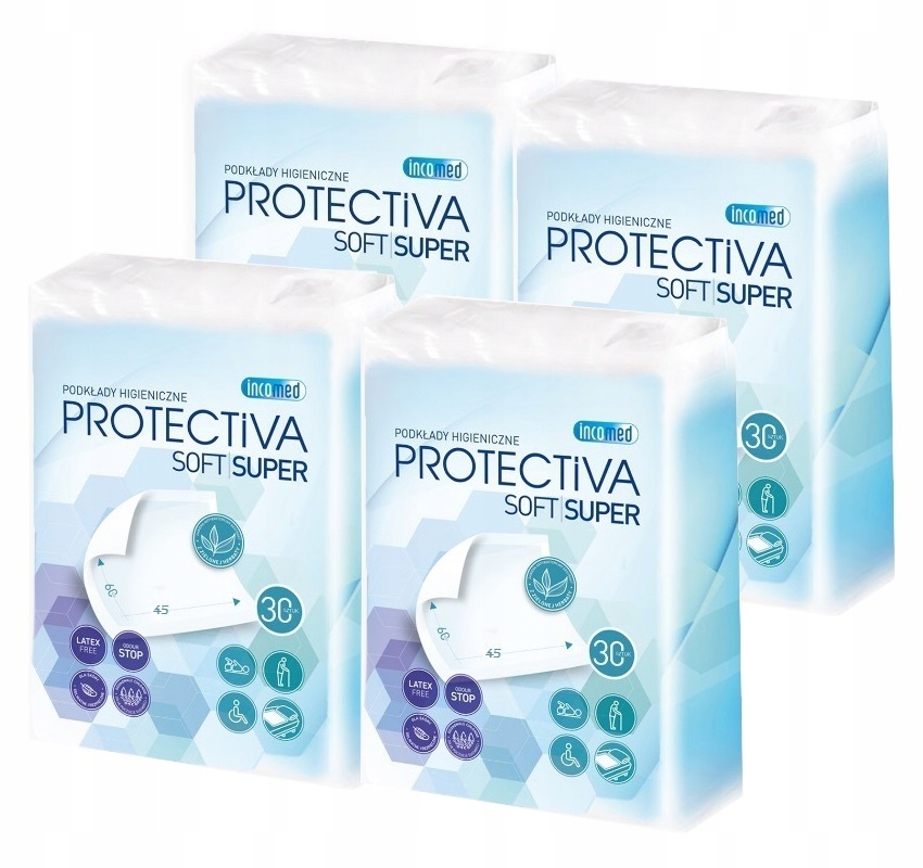 Podkłady chłonne PROTECTIVA SOFT maty 45x60 120 st