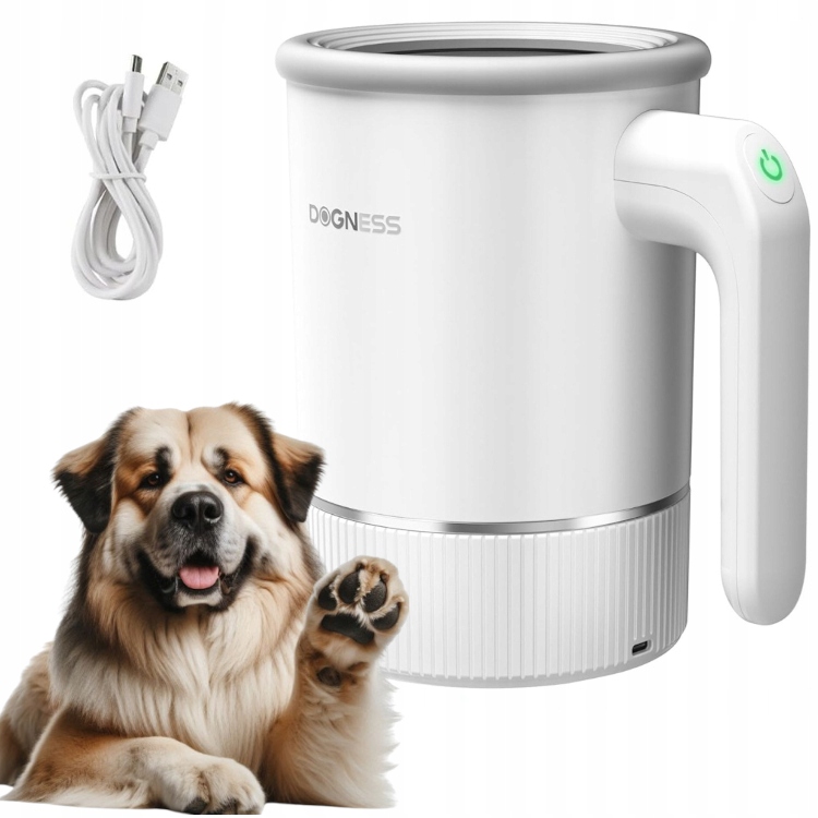 Levně Čistič Na Špinavé Tlapky automatický Masážní Přístroj silikonový velký pes Dogness