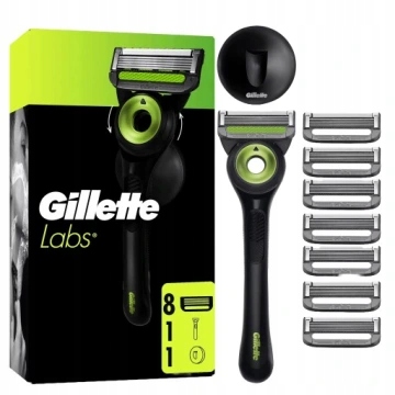 Gillette Labs Neon Maszynka do golenia 8 wkładów
