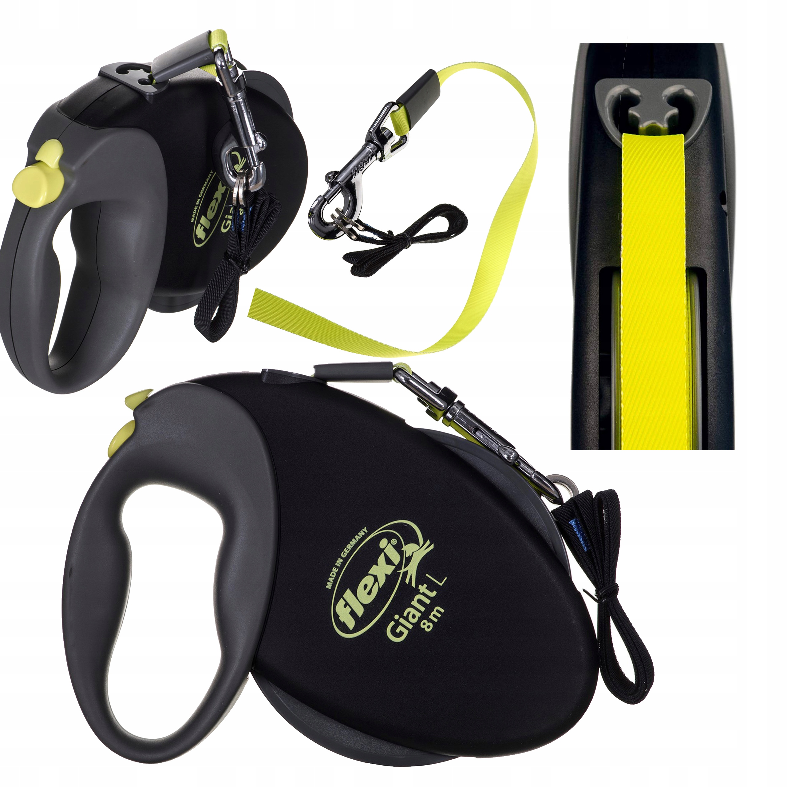 Levně Profesionální Vodítko pro psa do 50 kg – robustní, automatické Flexi Giant L