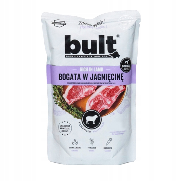 BULT Mokra karma dla psa Mix smaków 48x100g Waga produktu 0.1 kg