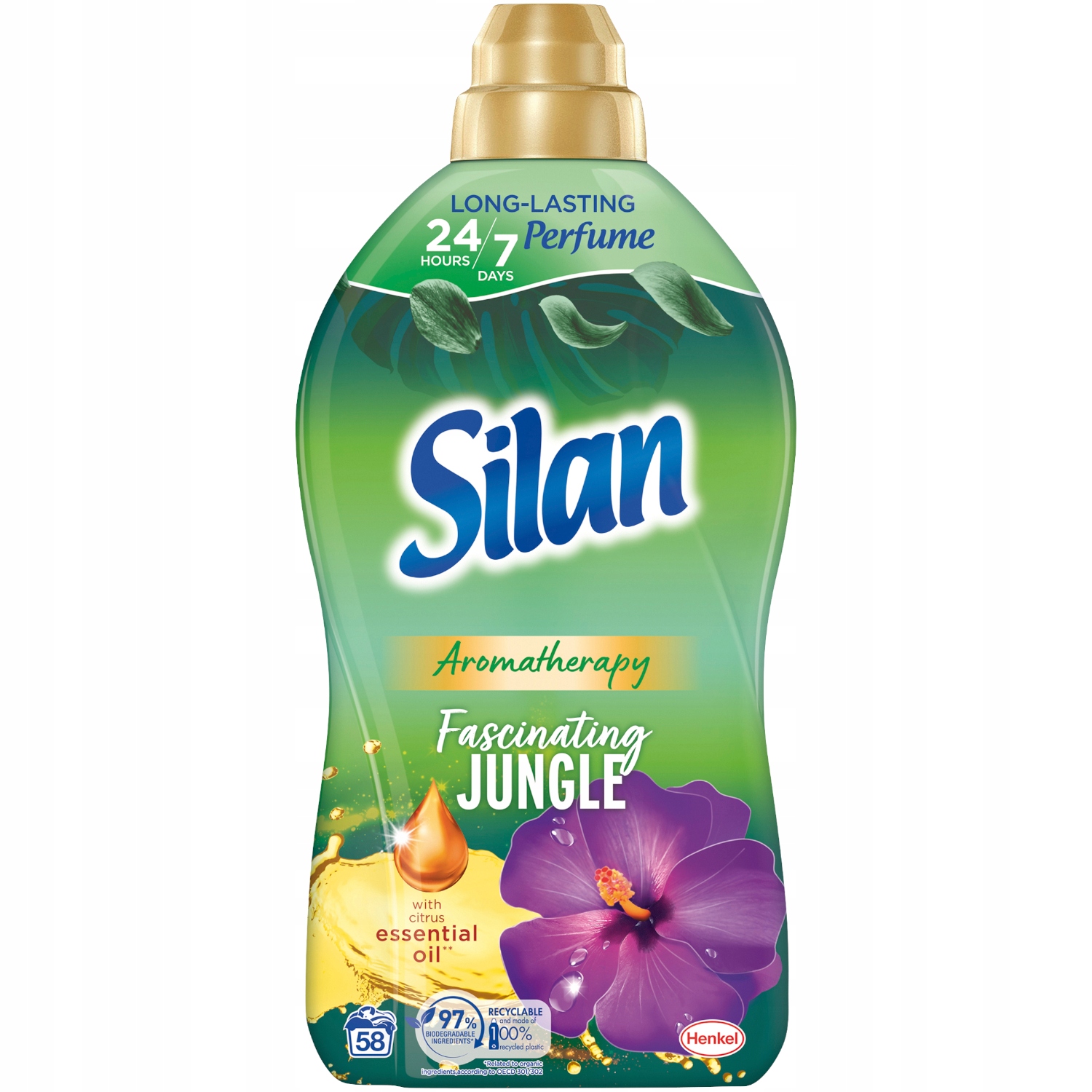 

Płyn do płukania Silan Fascinating Jungle 1,45l