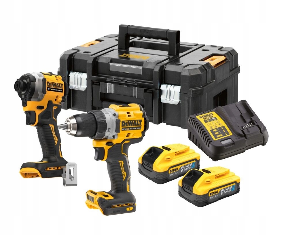 Sada Combo DCF850+DCD800 18V Xr Powerstack 2x1.7Ah Tstak DCK2051E2T DeWAL