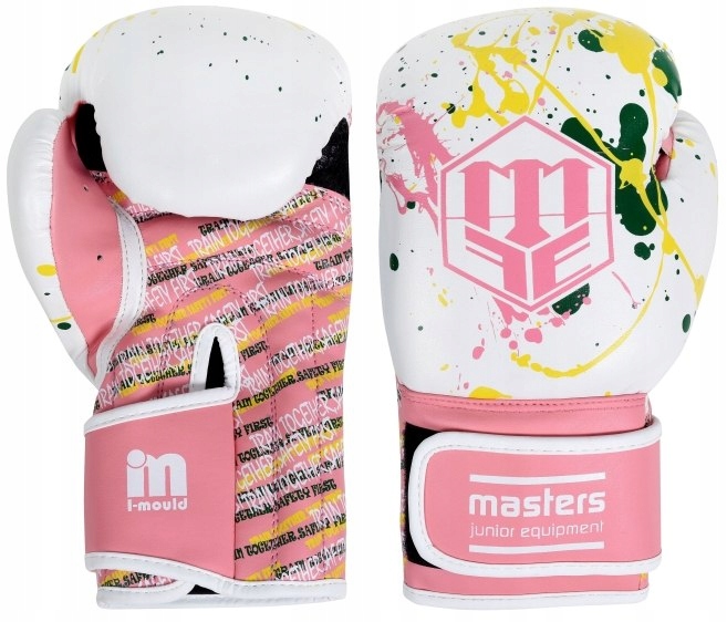 Rękawice Bokserskie Różowe 6 0Z Dla Dziewczynki Dzieci Lekkie Damskie