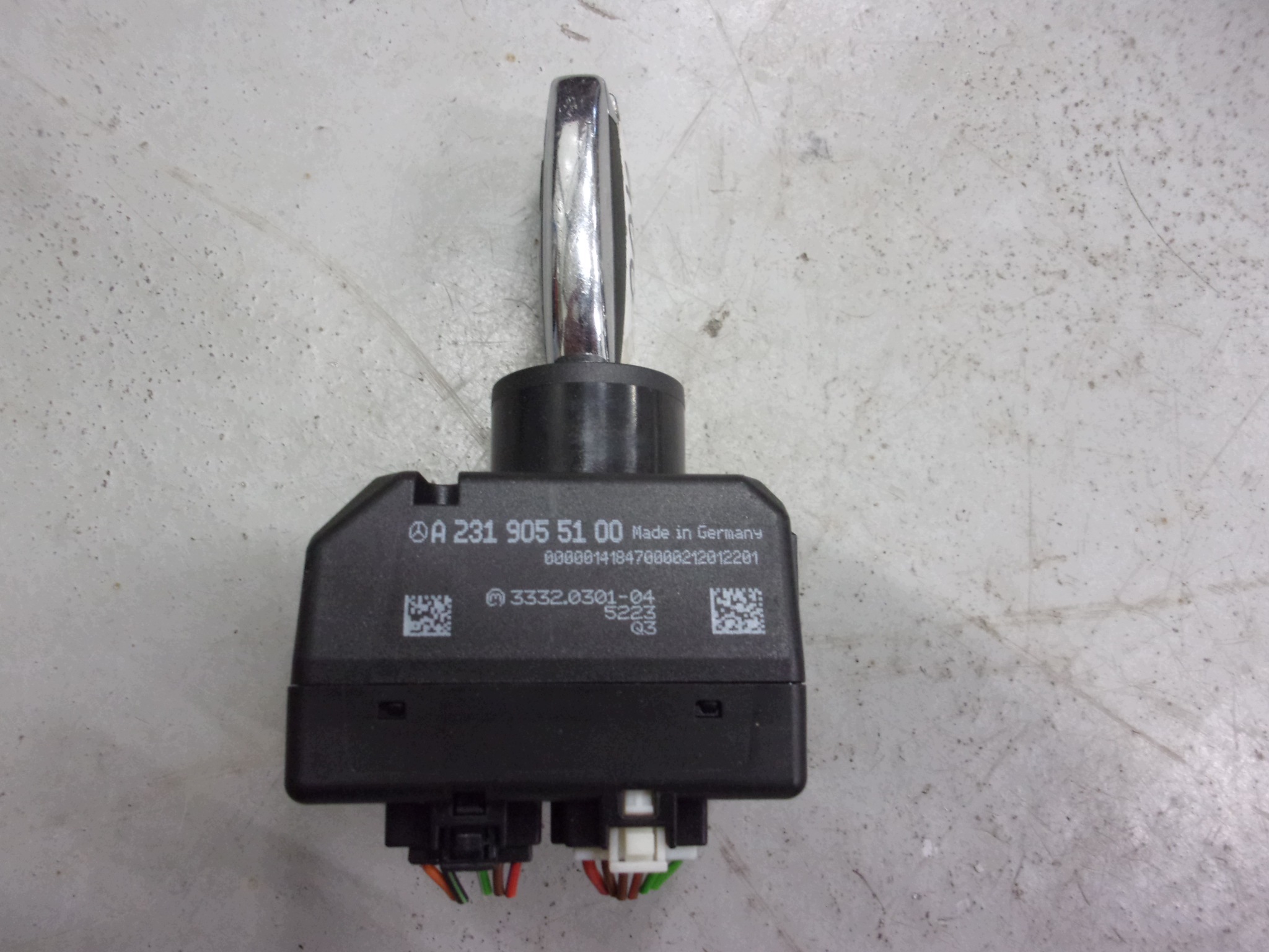 MERCEDES R231 SL231 SL400 ignition key A2319055100