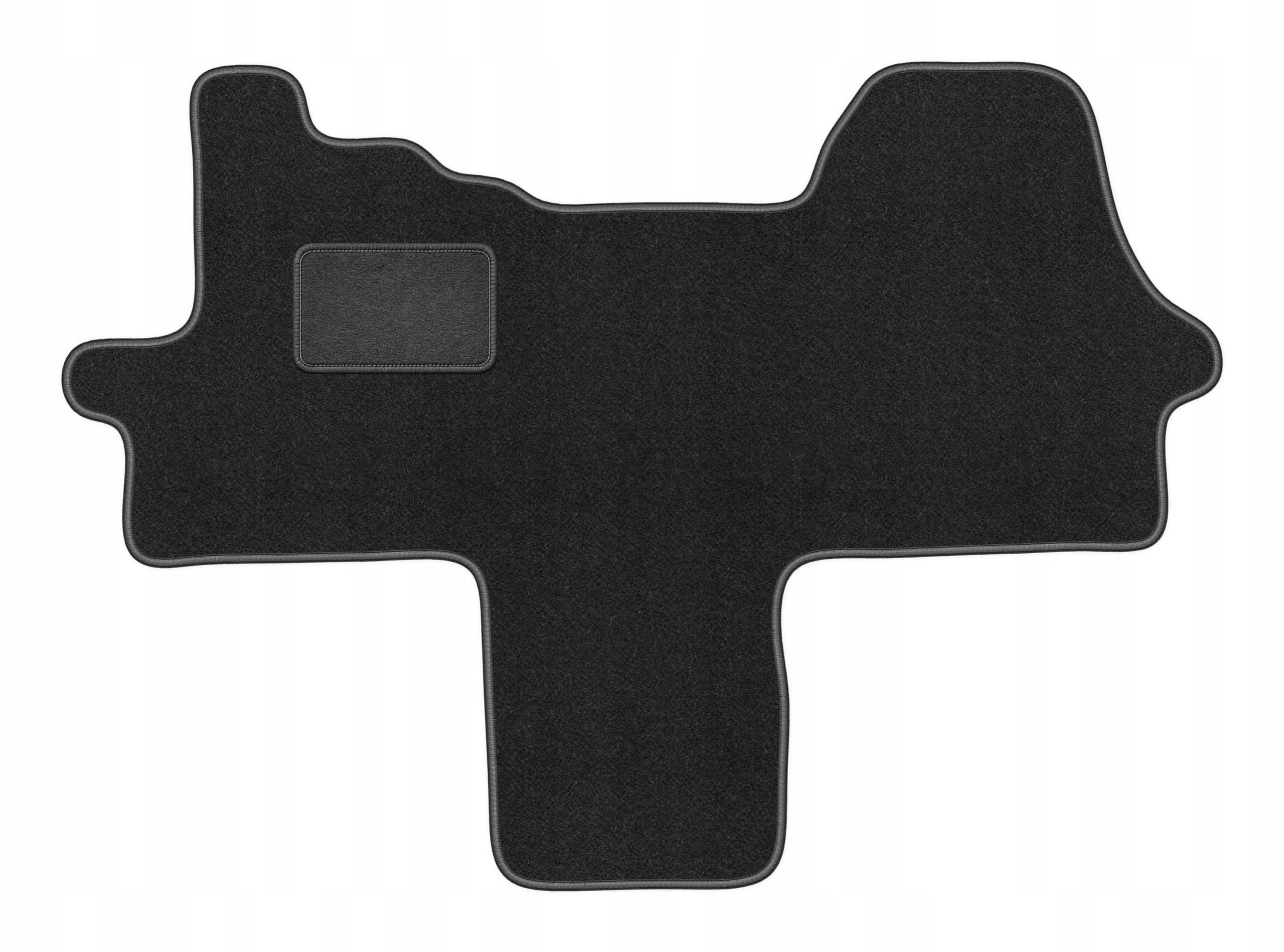 Dywaniki welurowe do Fiat Ducato III 2006-2014 komplet Lux grafit 1 szt.
