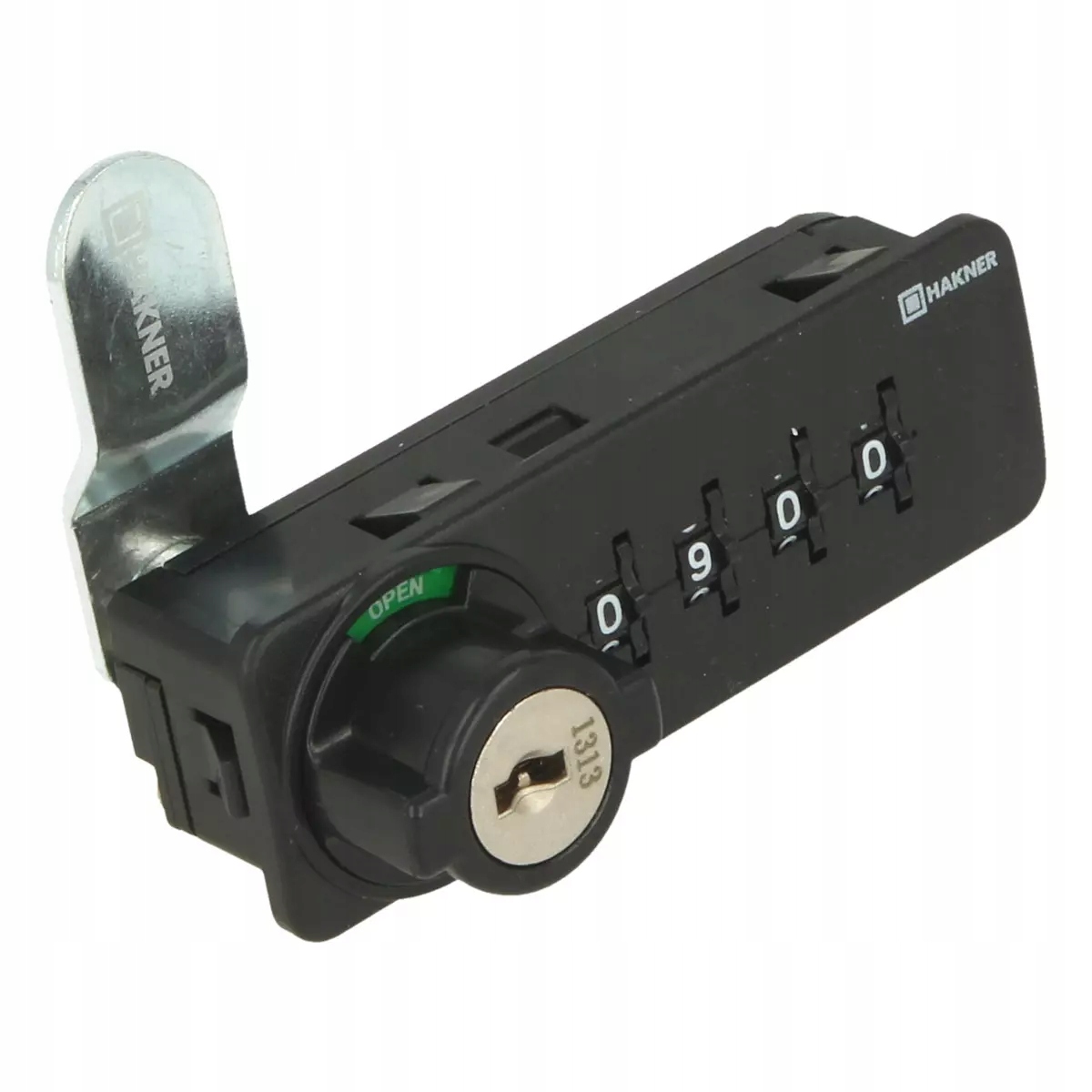 Mechanický zámek Pokka Hakner kódový pravý veřejný/soukromý černý