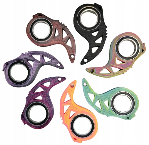 FLEXI REKINEK RYBKA KEYRAMBIT KEYSPINNER Brelok do Kluczy HIT TIK TOK! Rodzaj Fidget Spinner