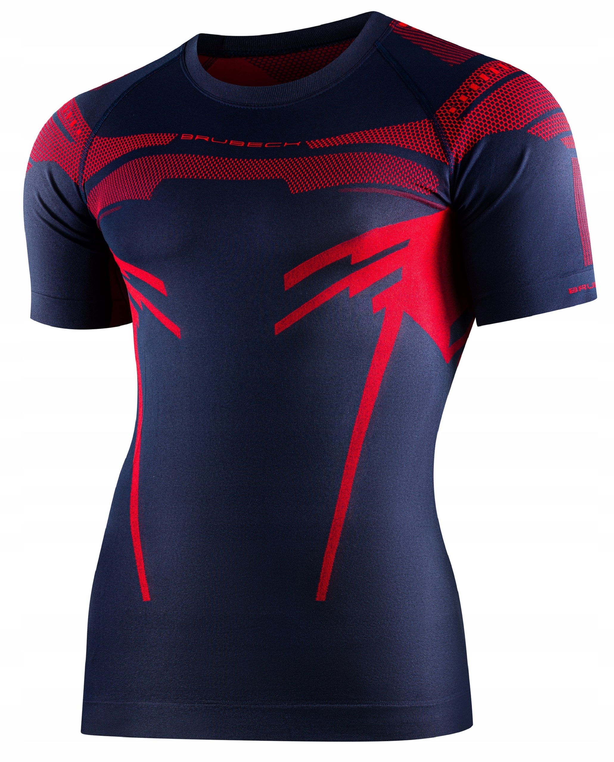 BRUBECK DRY TERMOAKTYWNA SPORTOWA KOSZULKA MĘSKA W GÓRY KRÓTKI RĘKAW XL