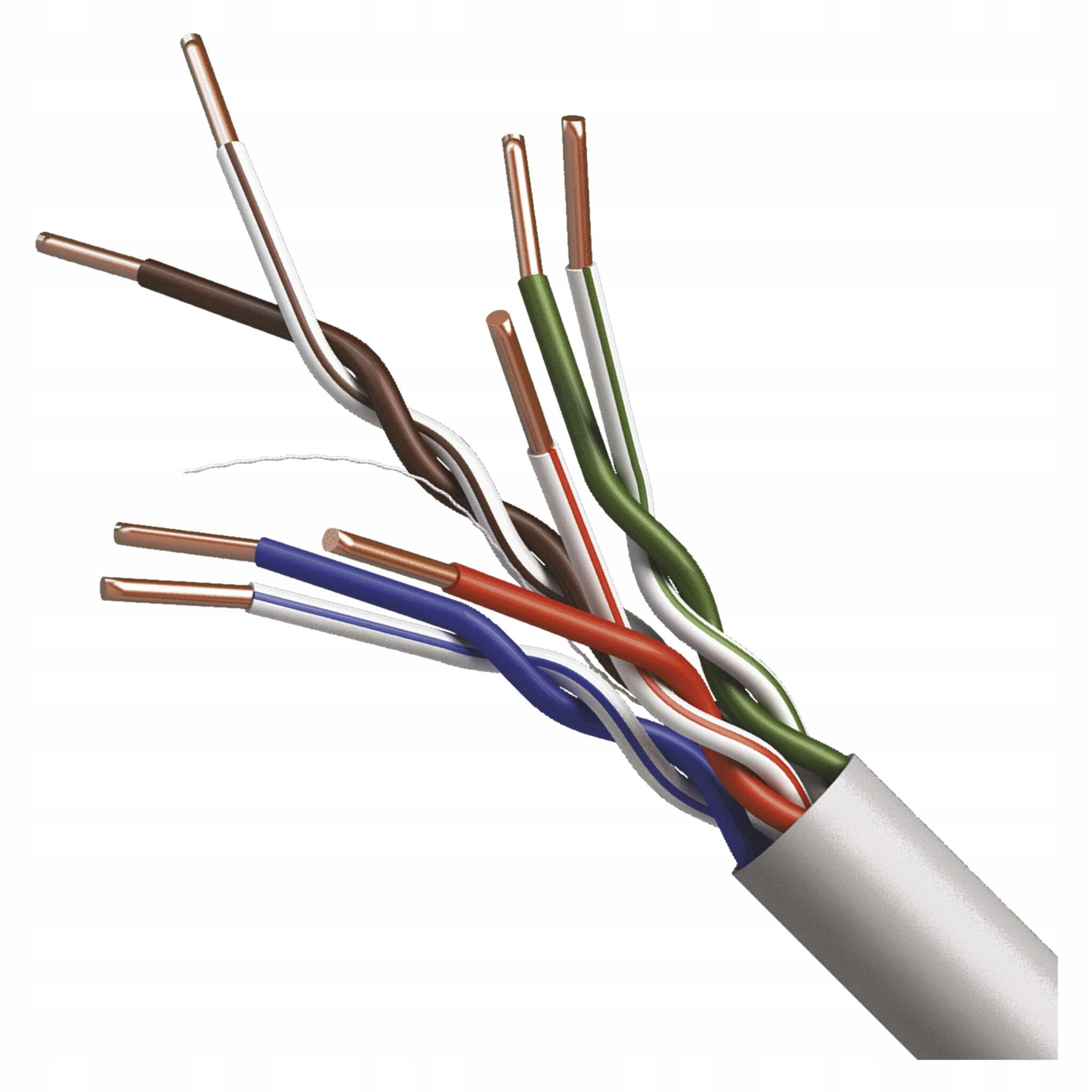 Emos Utp kabel CAT5e 100 m Pvc Cu S9136