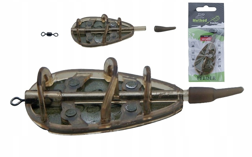 Koszyk Method Feeder 20 Gr 1 szt Przelotowy Krętlik Koszyczek