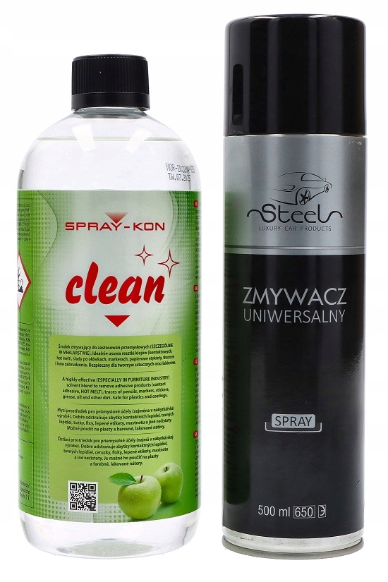 

Spray-kon Środek czyszczący Zmywacz Clean Jabłkowy