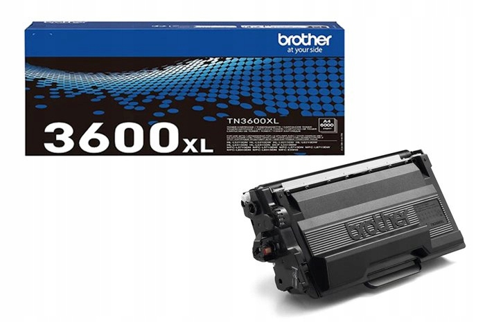 Originálny čierny toner Brother TN3600XL, TN-3600XL