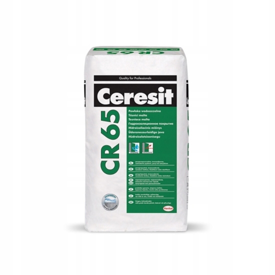 

Ceresit CR65 Zaprawa wodoszczelna 25kg