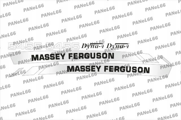 MF5455 - НАБОР НАКЛЕЕК MASSEY FERGUSON 5455 DYNA-4