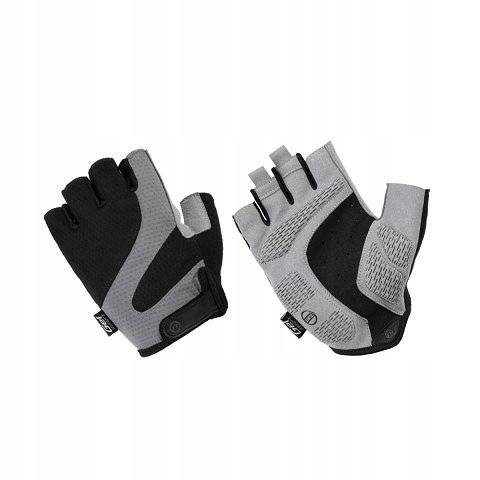 Rękawiczki żelowe Accent Apex czar-szare M