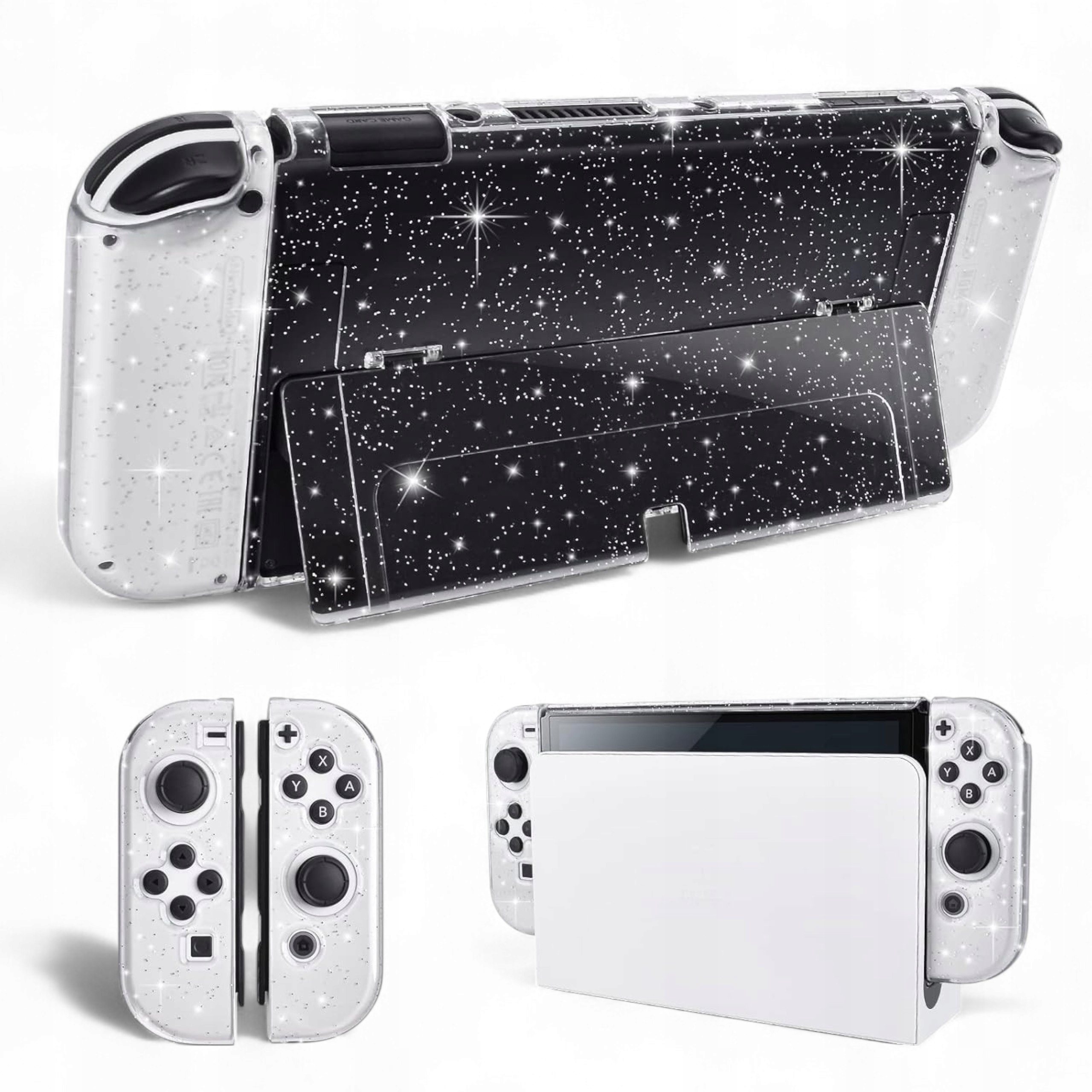ETUI OCHRONNE DO NINTENDO SWITCH Z BROKATEM - ZAKTUALIZOWANA WERSJA