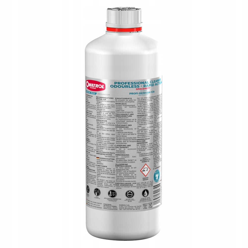 Spacenett koncentrát na mytí lakovaných podlah a olejovaných laminátů 1 l