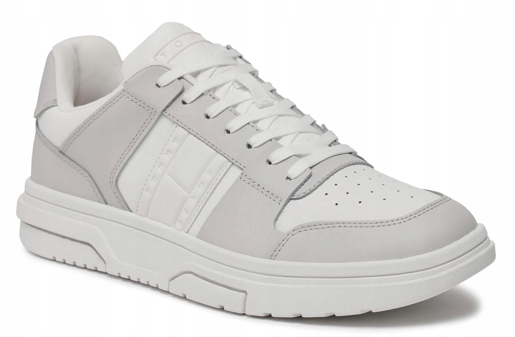 Tommy Jeans Leather Cupsole sportovní boty kožené tenisky pro každodenní nošení 43