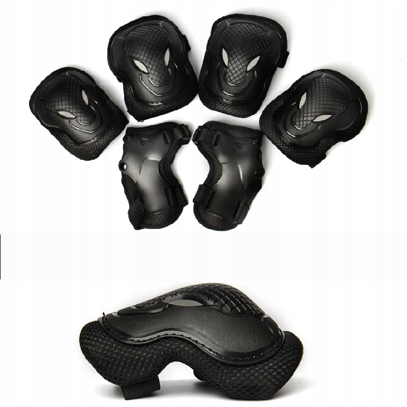 OCHRANIACZE NA KOLANA ŁOKCIE NADGARSTKI ROLKI ZESTAW Certyfikaty, opinie, atesty CE