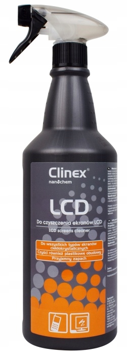 

Clinex LCD 1L Płyn do mycia ekranów LCD Tv Rtv