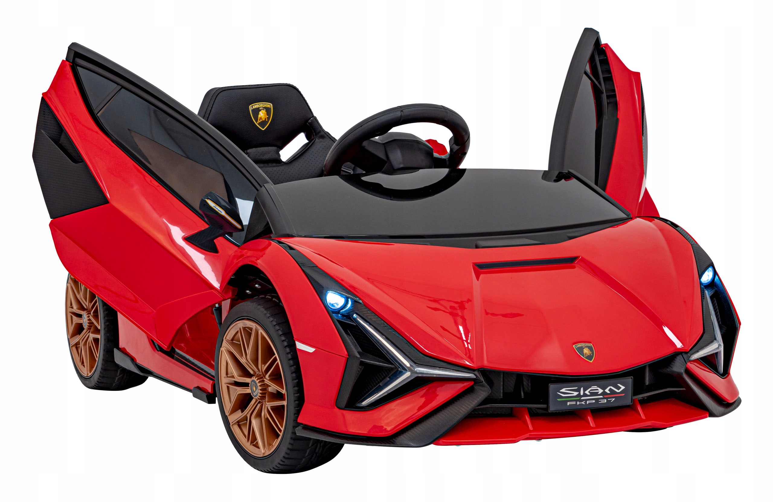 Auto na akumulator dla dzieci Lamborghini Sian Pilot Wolny Start Audio Led